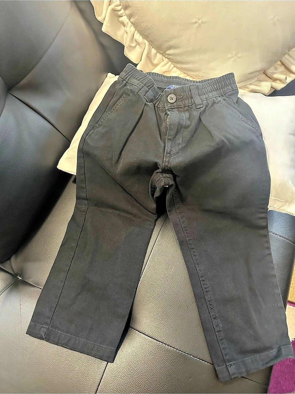 Polo Ralph Lauren Boys Stretch Chino Pants Black Size 3T